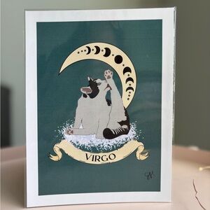 5”x7” Virgo Cat Art Print
